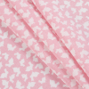 Pink/White Bunny Rabbit Printed Combed Cotton Voile - Folded | Mood Fabrics