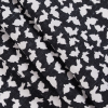 Black/White Bunny Rabbit Printed Combed Cotton Voile - Folded | Mood Fabrics