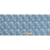Blue/Yellow Floral Stretch Cotton Poplin - Full | Mood Fabrics
