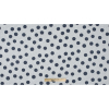 Navy/White Polka Dots and Foliage Printed Cotton Voile - Full | Mood Fabrics