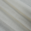 Cream Woven Linen Suiting - Folded | Mood Fabrics