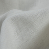 Cream Woven Linen Suiting - Detail | Mood Fabrics