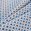 Marine Geometric Poly-Cotton Woven - Folded | Mood Fabrics