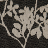 Ebony Floral Brocade/Jacquard - Detail | Mood Fabrics