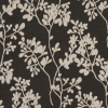 Ebony Floral Brocade/Jacquard | Mood Fabrics