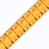 Italian Mustard Box Pleated Trimming - 1 - Detail | Mood Fabrics