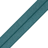 Italian Dark Green Stretch Foldover Elastic - 0.75 - Detail | Mood Fabrics