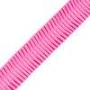 Italian Bright Pink Deep Knife Pleated Trimming - 1 - Detail | Mood Fabrics