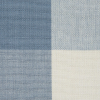 Soft Blue Buffalo Checked Cotton Woven - Detail | Mood Fabrics