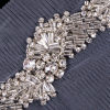 Silver Fancy Rhinestone Trim - 1.5 - Detail | Mood Fabrics