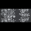 White On White Floral Embroidered Tulle - Full | Mood Fabrics