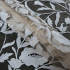 White On Nude White Floral Embroidered Tulle - Folded | Mood Fabrics
