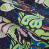 Digitally Printed Butterflies on a Premium Polyester Satin - Folded | Mood Fabrics