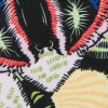 Digitally Printed Butterflies on a Premium Polyester Satin - Detail | Mood Fabrics
