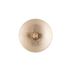 Gold Italian Crest Zamac Button - 32L/20mm - Detail | Mood Fabrics