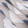 Denim/Beige Ikat Upholstery Canvas - Folded | Mood Fabrics