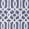 Denim Lattice Outdoor Polyester Canvas | Mood Fabrics
