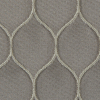 Driftwood Geometric Embroidered Polyester Satin - Detail | Mood Fabrics