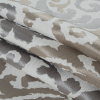 Linen Graceful Damask Woven - Folded | Mood Fabrics