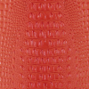 Orange Crocodile Vinyl | Mood Fabrics
