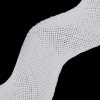 White Woven Jumbo Ric Rac - 2 - Detail | Mood Fabrics