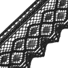 Black Crochet Trim - 2 - Detail | Mood Fabrics
