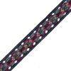 Black Multicolor Crochet Trim - 1.25 | Mood Fabrics