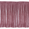 Dusty Rose European Chainette Fringe Trim - 40 | Mood Fabrics