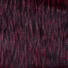 Black and Red Long Haired Faux Fur | Mood Fabrics