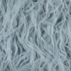Blue Shaggy Faux Fur - Detail | Mood Fabrics