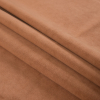Saffron Polyester Ultrasuede - Folded | Mood Fabrics