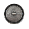 Italian Gray and Silver Crest Metal Button - 44L/28mm - Detail | Mood Fabrics