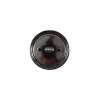 Italian Black and Silver Crest Metal Button - 24L/15mm - Detail | Mood Fabrics