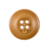 Italian Light Brown 4-Hole Plastic Button -40L/25mm - Detail | Mood Fabrics