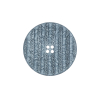 Italian Light Blue Textured 4-Hole Button - 36L/23mm | Mood Fabrics