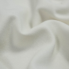Italian Antique White Virgin Wool Double Crepe - Detail | Mood Fabrics