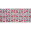 Fiery Red and Blue Atoll Printed Stretch Cotton Poplin - Full | Mood Fabrics