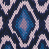 Gothic Grape and Vanilla Cream Python Printed Stretch Cotton Sateen - Detail | Mood Fabrics