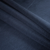Indigo Luminous Textural Polyester Woven - Folded | Mood Fabrics