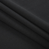 Black 100% Double Wool Crepe - Folded | Mood Fabrics