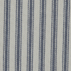 Graphite and Beige Ticking Striped Cotton Twill - Detail | Mood Fabrics