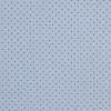 Blue and White Tattersall Checkered Shirting with Shield Polka Dots | Mood Fabrics