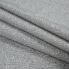 Oyster Diamond Patterned Upholstery Chenille - Folded | Mood Fabrics