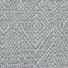 Oyster Diamond Patterned Upholstery Chenille - Detail | Mood Fabrics