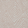 Blush Diamond Patterned Upholstery Chenille - Detail | Mood Fabrics