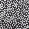Black and White Geometric Combed Cotton Sateen | Mood Fabrics