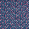 Pink and Navy Floral Cotton Voile | Mood Fabrics