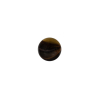 Italian Brown Glossy Shank Back Button - 14L/9mm | Mood Fabrics