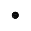 Italian Black Glossy Shank Back Button - 14L/9mm | Mood Fabrics