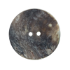 Italian Orange 2-Hole Shell Button - 44L/27mm - Detail | Mood Fabrics